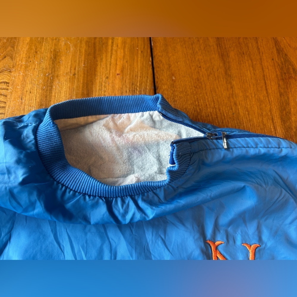 Vintage 80s New York Mets Pullover Windbreaker - Picture 5 of 7